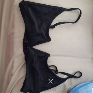 Black bikini top